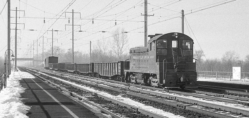 Photo of A Diesel Invading Princeton Jct on a PRR Local Freight