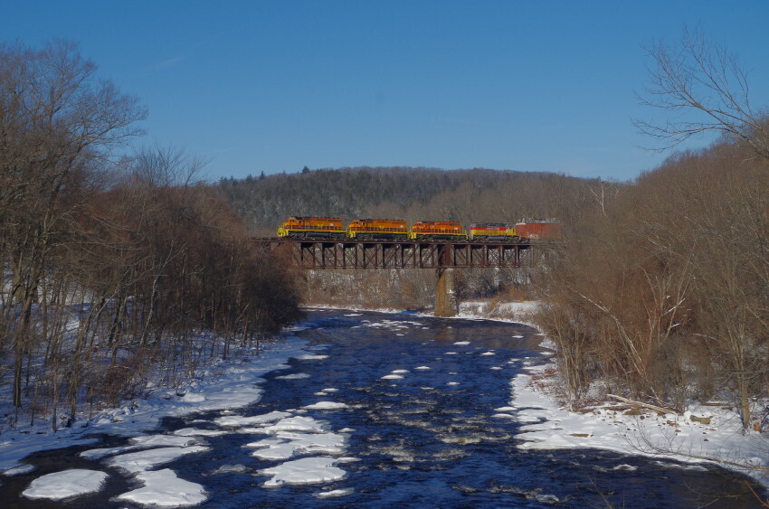 Photo of New England Central @ Millers Falls, Ma.