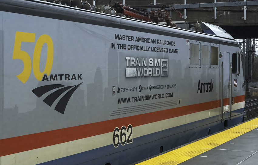 Photo of The Side Lettering on AMTK 662