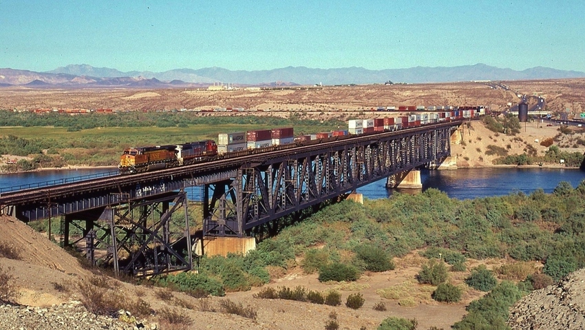 Photo of Colorado River bridge.