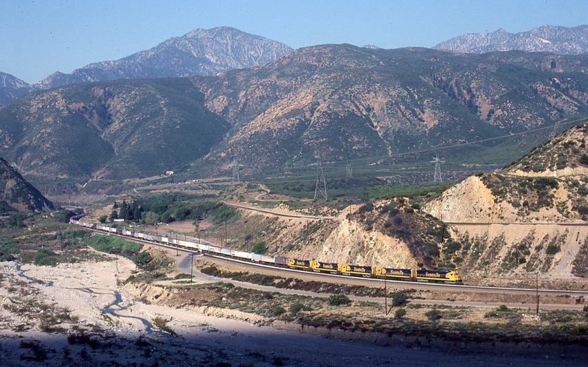 Photo of Cajon Pass, western slope.
