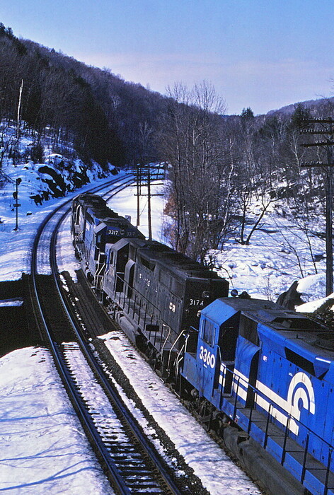 Photo of Conrail @ Becket/Middlefield, Ma.