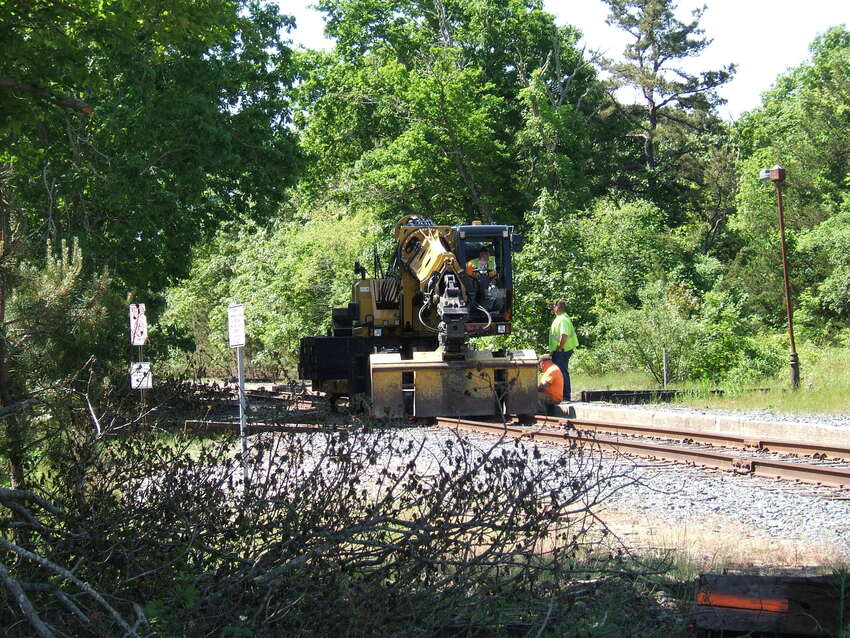 Photo of Pocasset Station stop for repairs