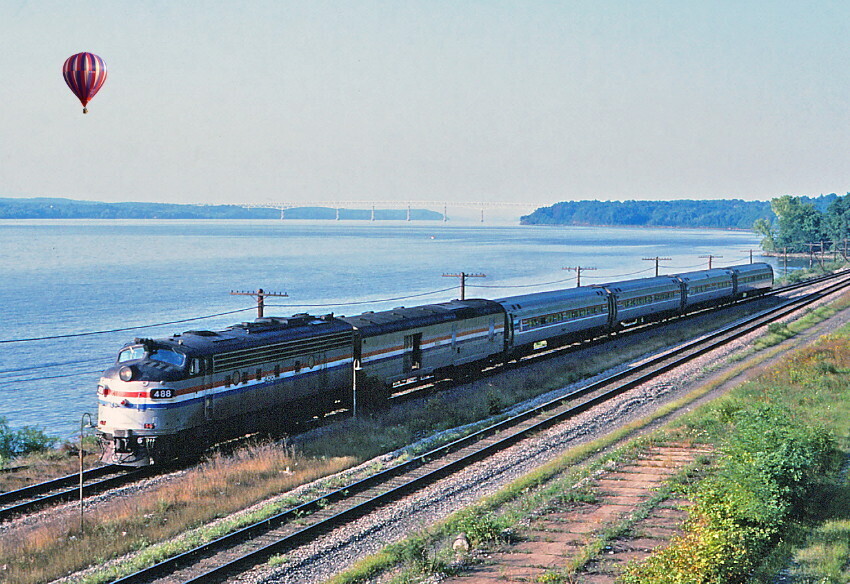 Photo of Amtrak @ Cold Rhinecliff, NY.