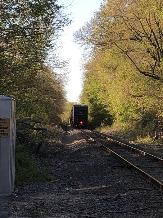 Photo of End of a train