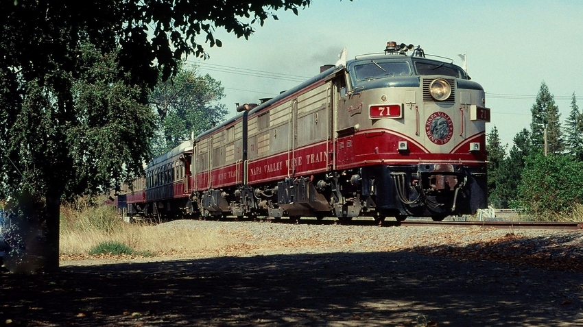 Photo of Napa Valley Wine Train.