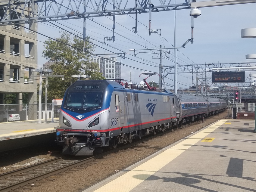 Photo of Amtrak Northeast Regional at New Haven