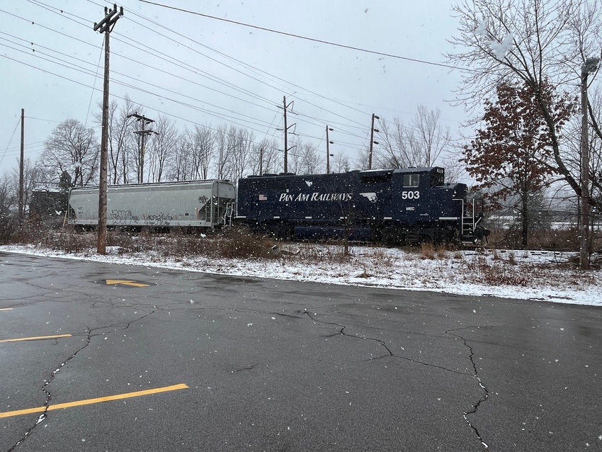 Photo of NA-1 in Milford, NH  Still Sitting After Derail