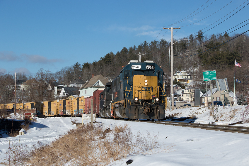 Photo of CSXT 2548 Leads RUPO in Jay