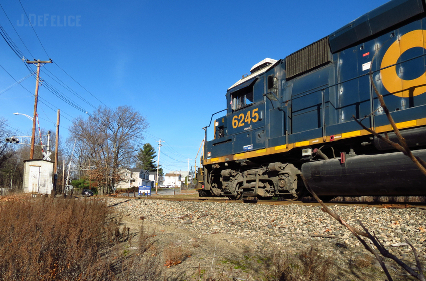 Photo of CSX canned at Elm Hill Ave Leominster MA