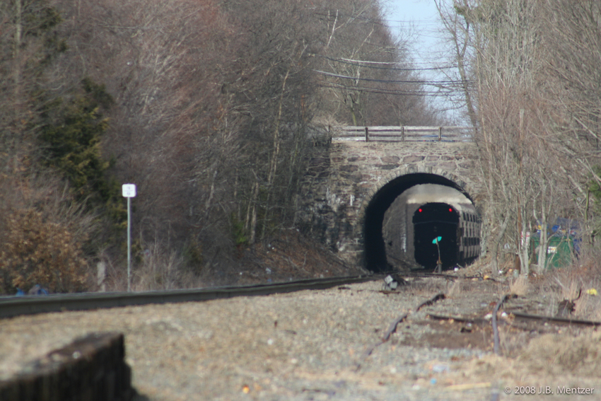 Photo of MBTA 794 EB at Walpole Tunnel