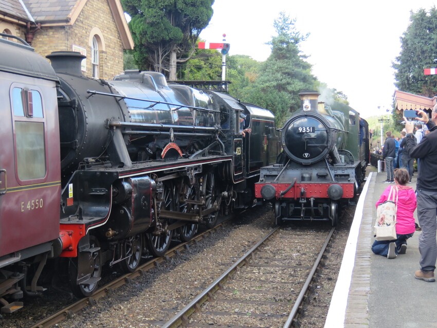 Photo of A scene at Arley station