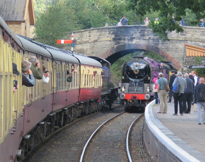 Photo of A scene at Arley station