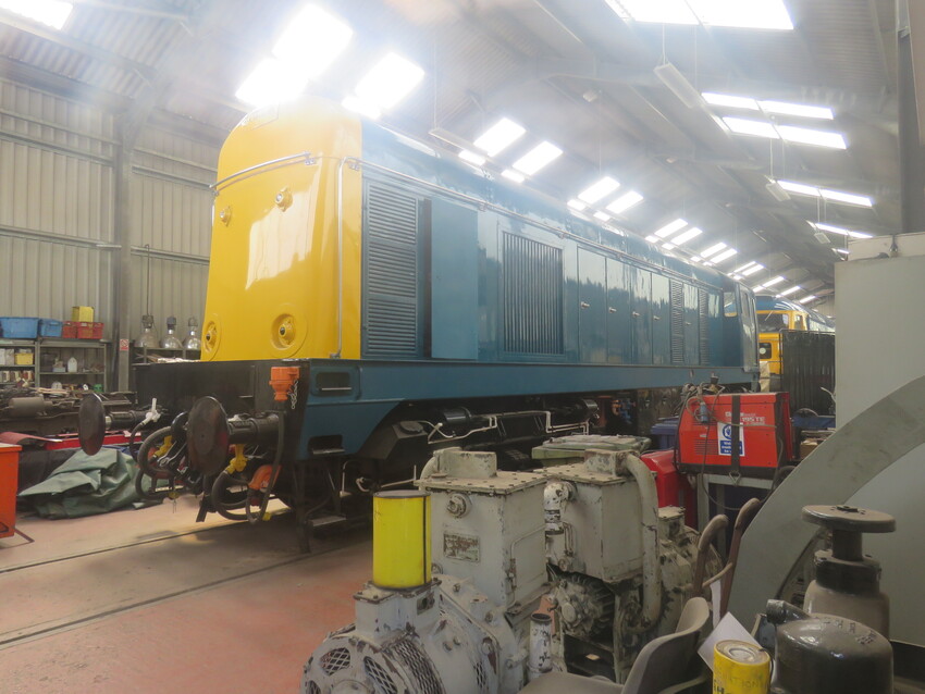 Photo of Inside the diesel shed