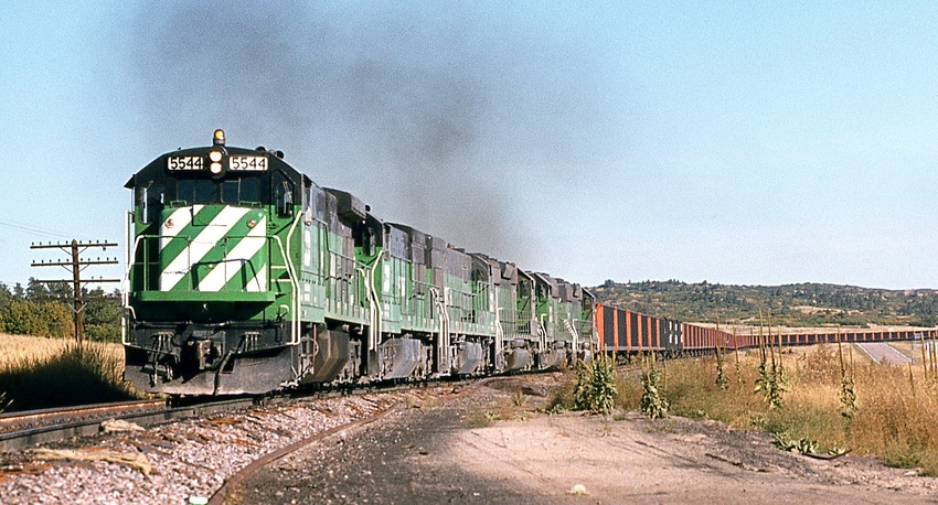 Photo of Burlington Northern Coal Train on the Joint Line