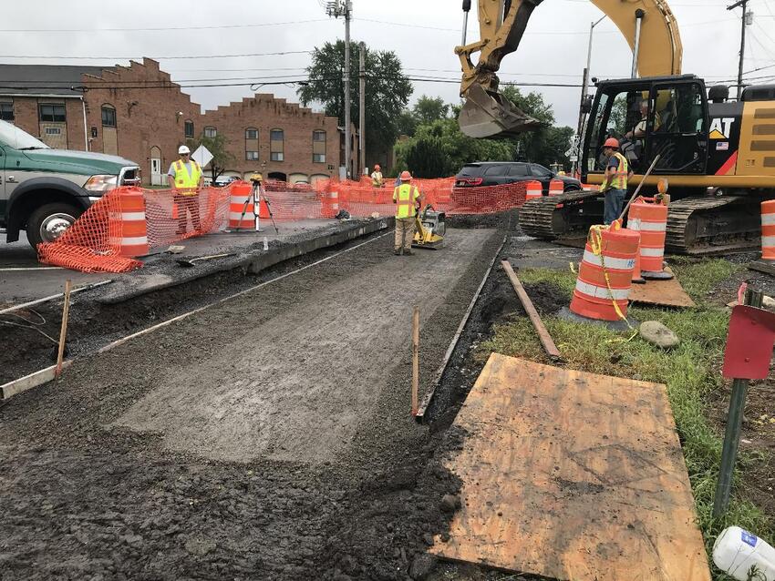 Photo of Washington Avenue Crossing Replacement Begins