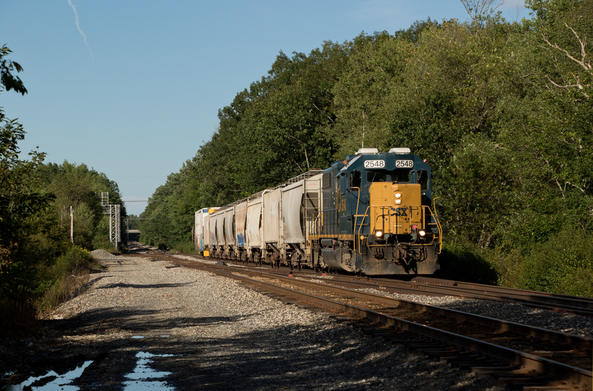 Photo of CSXT 2548 Leads L077-14 at Royal Junction