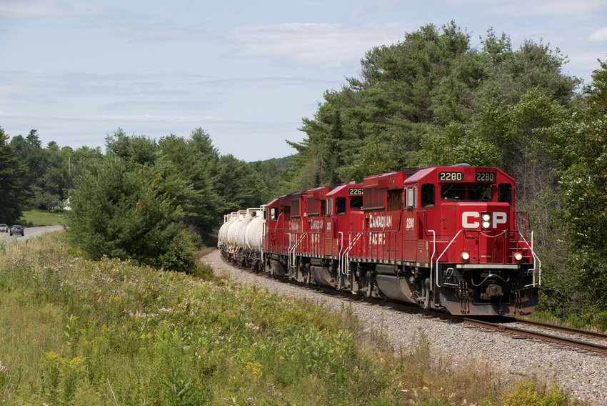Photo of CP 2280 Leads F13 at Muskrat Farm Rd.