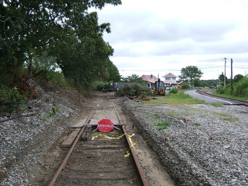 Photo of Buzzards Bay RR siding restoration