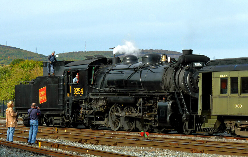 Photo of CNR S-1-b operating at Steamtown