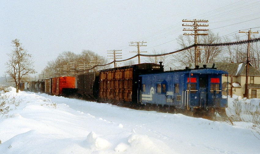 Photo of Conrail Freight Headed for the Corning Secondary at Lyons NY - 2