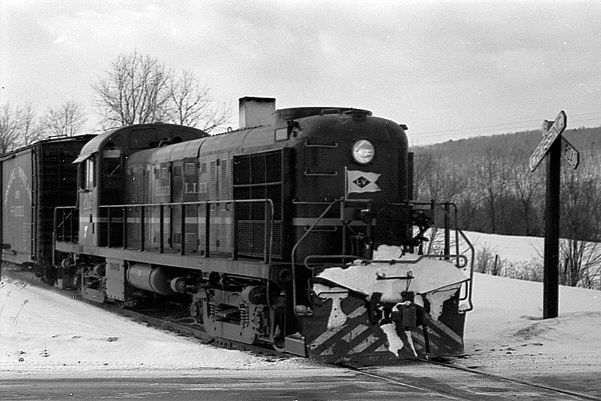 Photo of LV local on the Auburn Branch