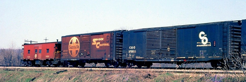 Photo of Erie Lackawanna eb freight west of Owego - 2
