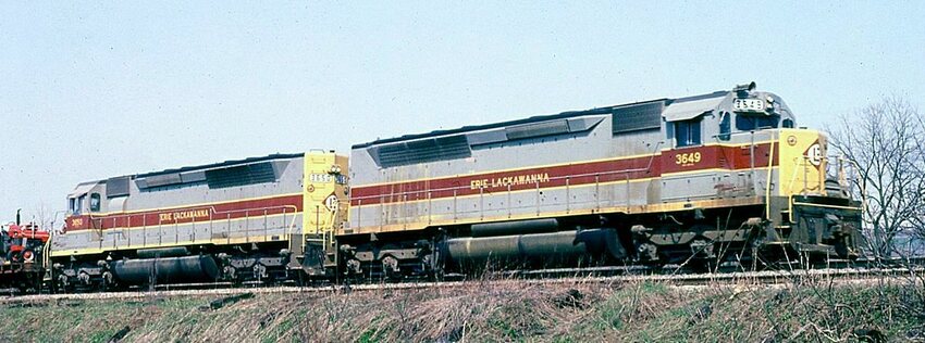 Photo of Erie Lackawanna eb freight west of Owego - 1