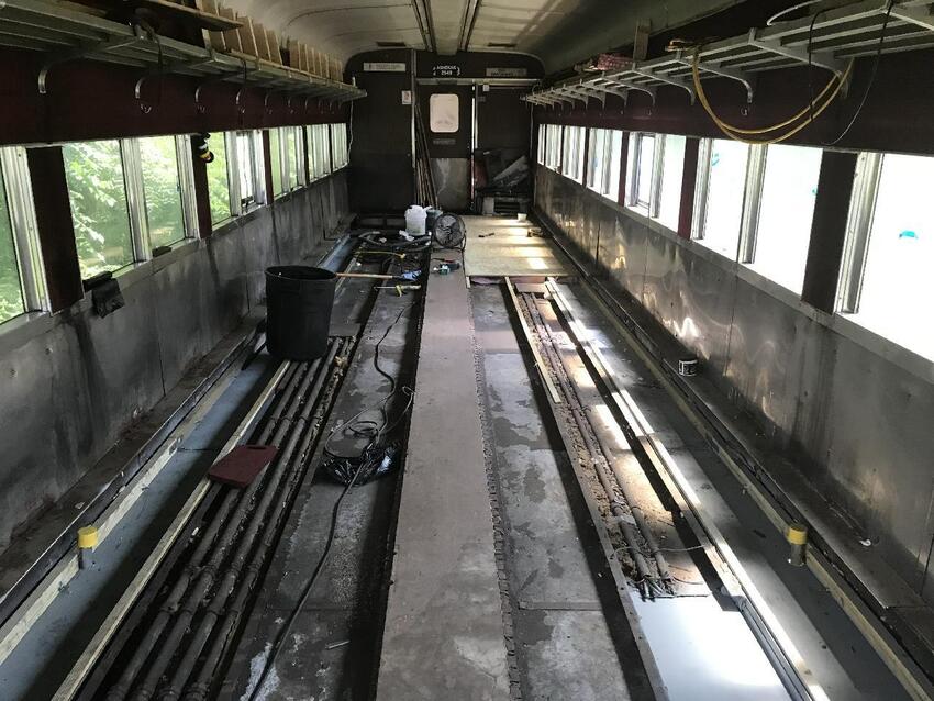 Photo of CMRR P72 Coach 2949 Renovation