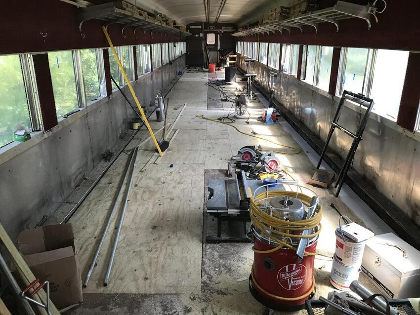 Photo of CMRR P72 Coach 2949 Renovation