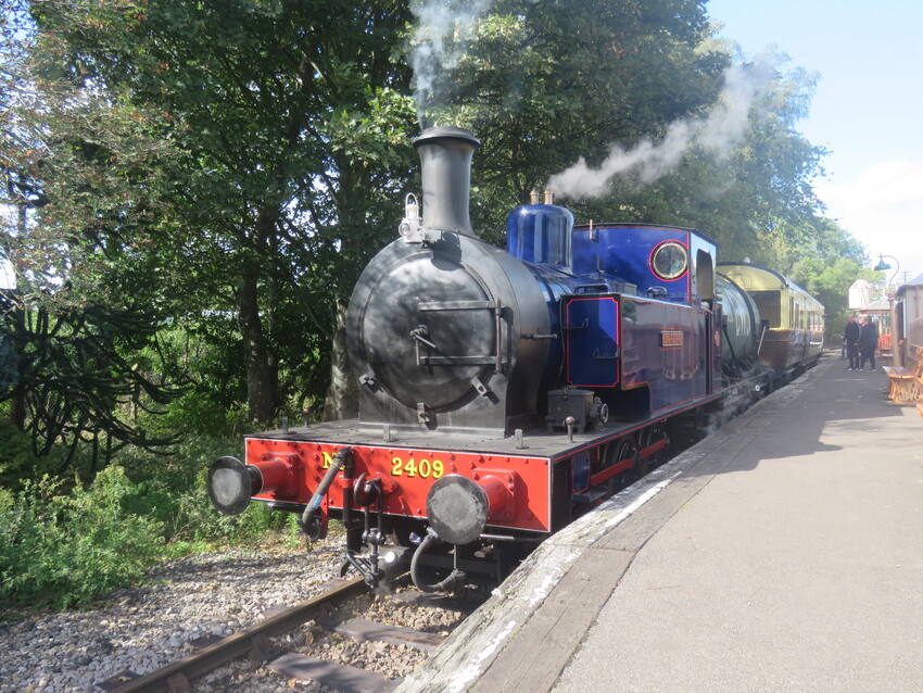Photo of King George at Didcot