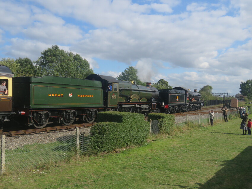 Photo of Double heading at Didcot
