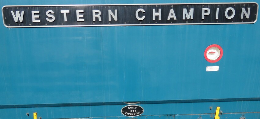 Photo of The nameplate
